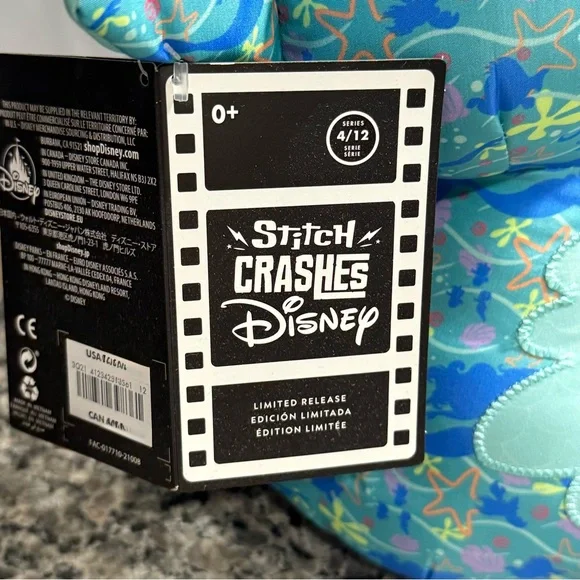 Stitch Crashes the The Little Mermaid Plush - #4 of 12 - Picture 9 of 9